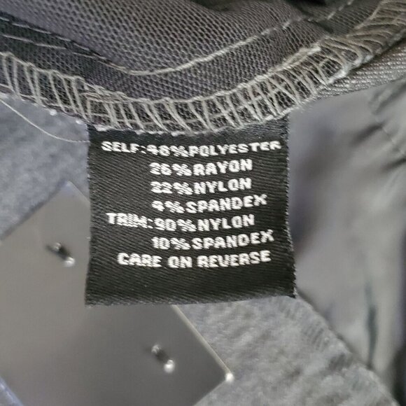 Briggs Womens Heather Grey Comfort Waistband Slimming Pants Size 22WS - Picture 4 of 12